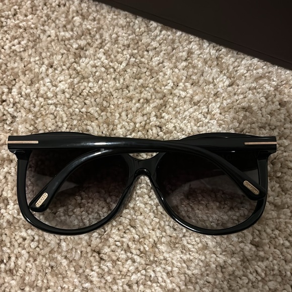 Tom Ford Alicia Black Butterfly Sunglasses - Picture 3 of 7